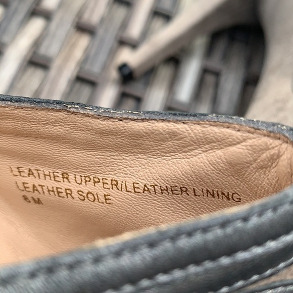 Via SPIGA Ivie Gray Suede & Leather Peep Toe Heels - Picture 15 of 16